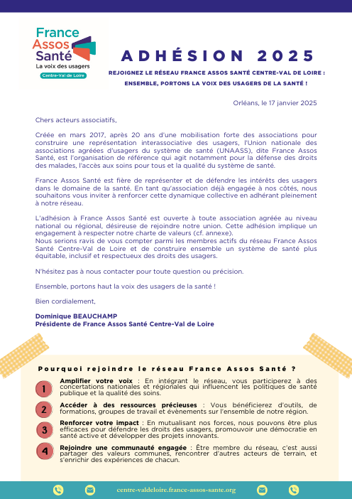 Adhéson 2025 !