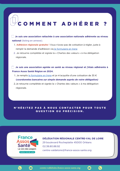 Comment Adhérer ?